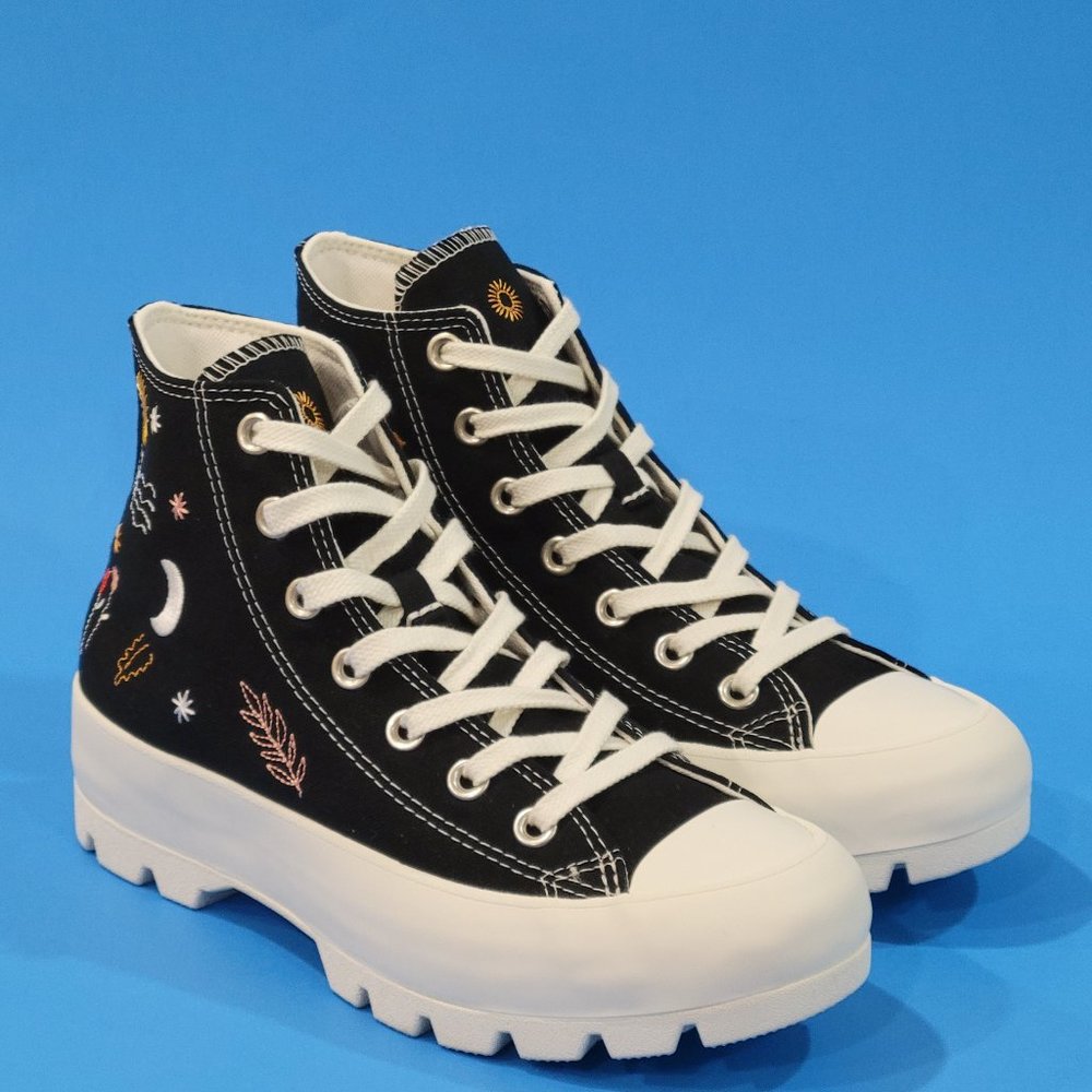 Converse CTAS Hi Lugged 'It's OK To Wander' Women's Platform Sneaker 571753C NWT - Picture 1 of 6